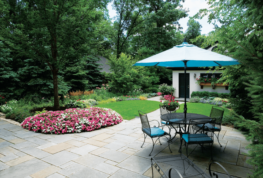 Bluestone Patio in Lake Bluff