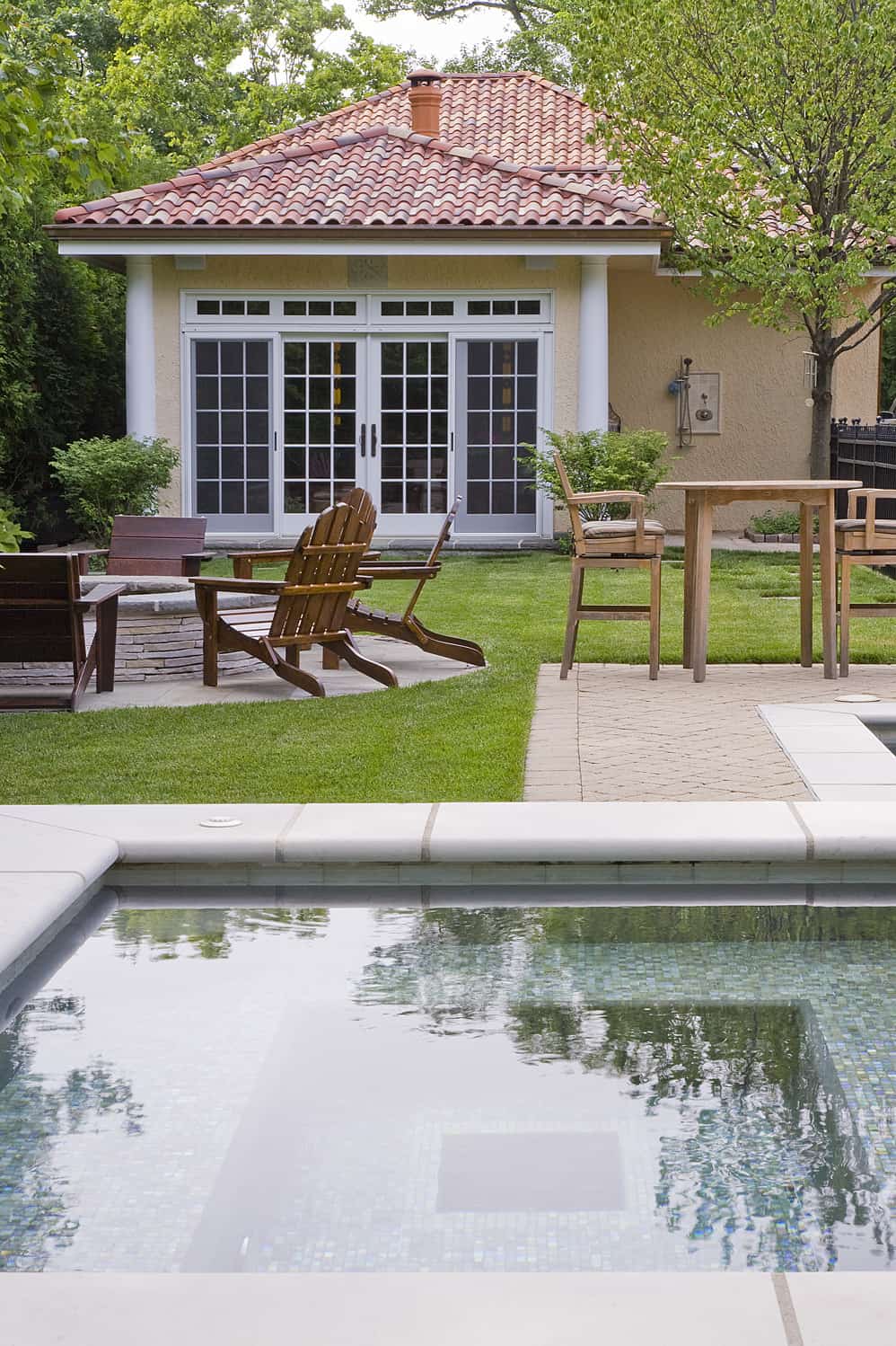 backyard hardscape design