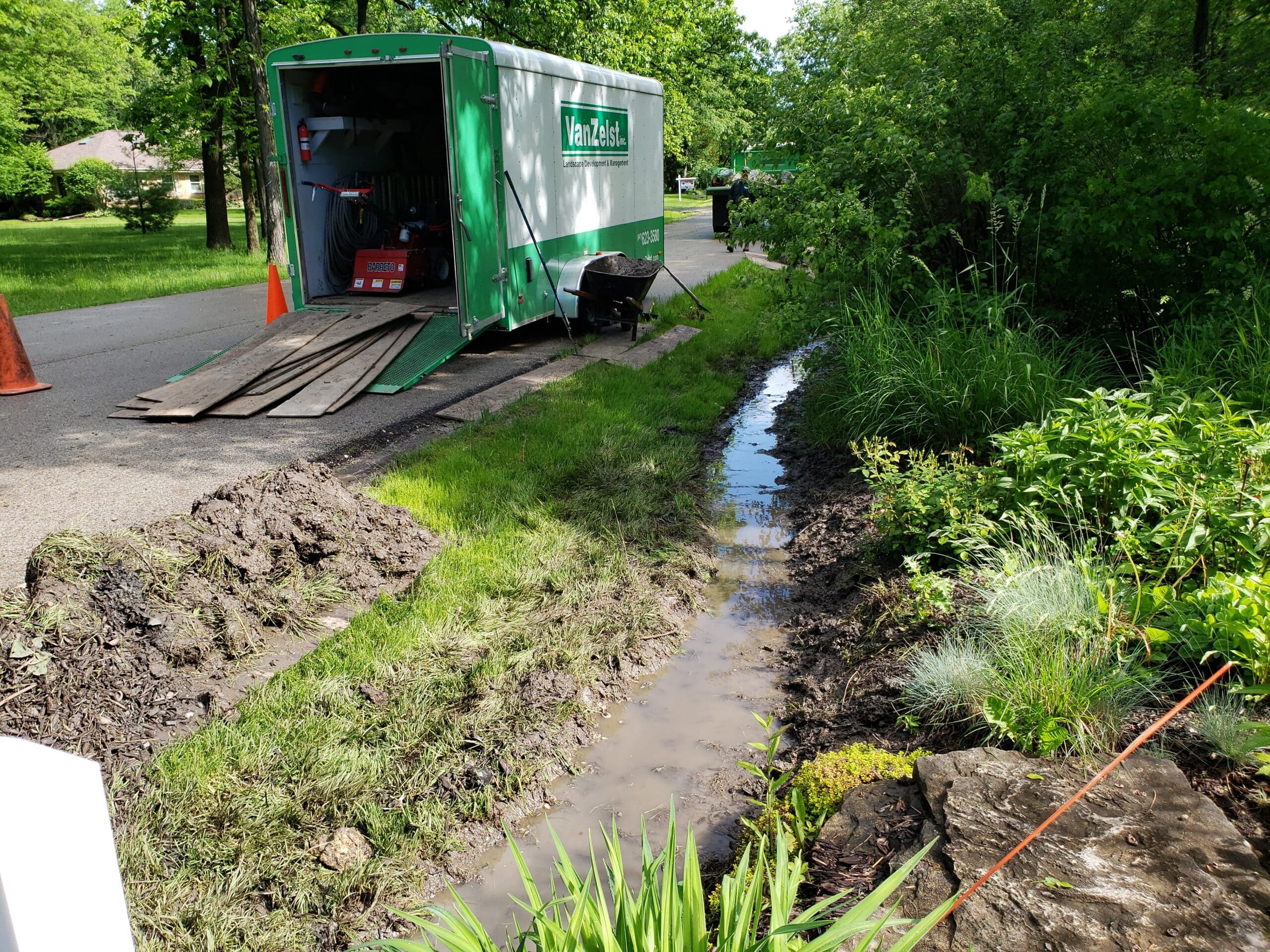 north shore yard drainage